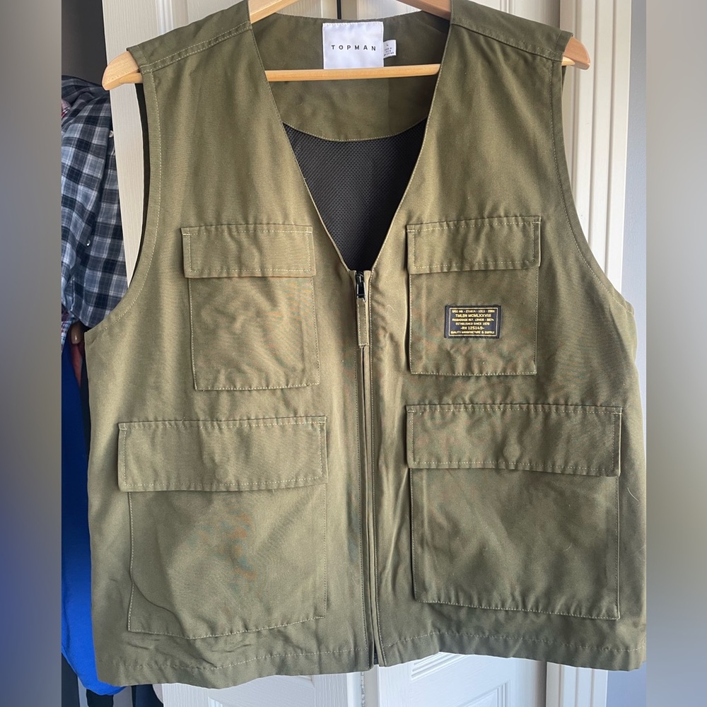 Topman Vest Size L